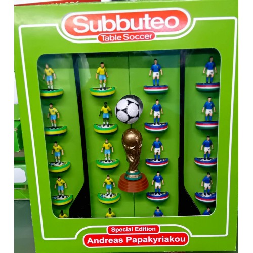 Subbuteo Andrew Table Soccer Italy Brazil 3-2 World Cup 1982 July 5th